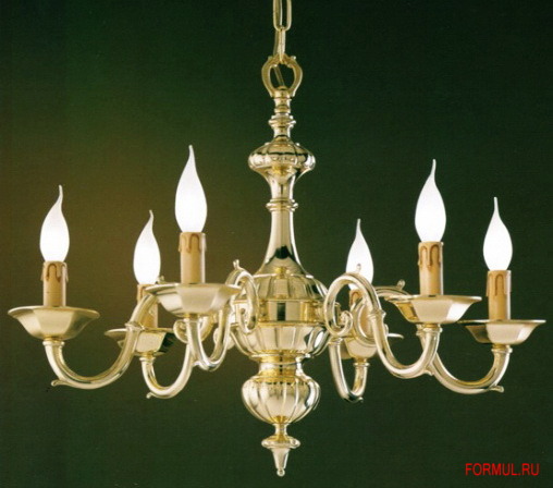 Люстра Possoni Illuminazione 1161/6 ORO